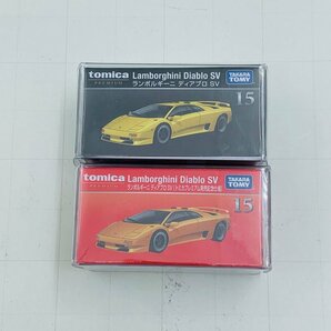 新品未開封 タカラトミー トミカ プレミアム ランボルギーニ ディアブロ SV 2種セット Lamborghini Diablo SVの画像1