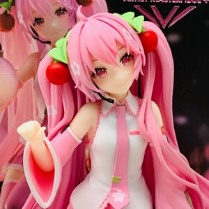 中古品 タイトー 初音ミク 桜ミク AMP フィギュア 桜提灯ver.