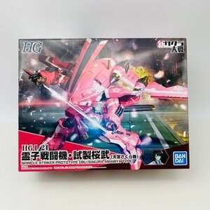 新品未組立 HG 新サクラ大戦 1/24 霊子戦闘機 試製桜武 天宮さくら機