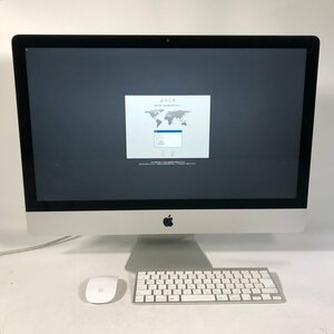 動作確認済み iMac 27インチ (Late 2012) Core i5 2.9GHz/8GB/1TB MD095J/A