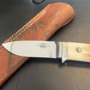 MOKI☆モキ☆HAND MADE KNIFE☆ナイフ☆全長約21.0㎝☆ 刃長約9㎝☆日本製☆の画像1