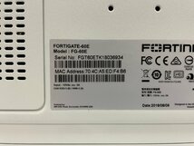 【中古】Fortinet Fortigate 60E　工場出荷初期化済み（23）　ライセンス・サポート期限切れ　ファーム V5.4.9_画像5