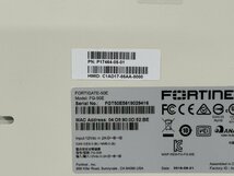【中古】Fortinet Fortigate 50E　工場出荷初期化済み（488)　ライセンス・サポート2024/11/20　ファームv6.2.16_画像5