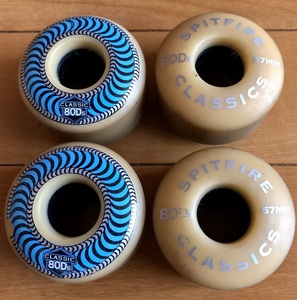 ■spitfire wheel 57mm 中古品 セット