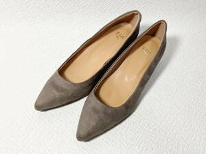 MH59* new goods *Fin fins plain po Inte dotu tea n key heel pumps 24.5