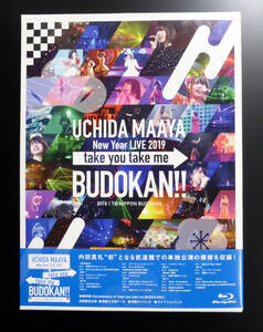 内田真礼 UCHIDA MAAYA New Year LIVE 2019 「take you take me BUDOKAN!!」[Blu-ray]