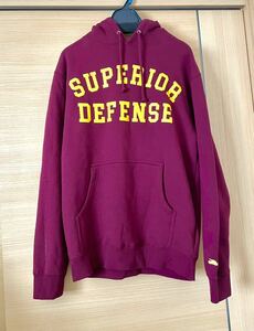 Superior Defense Athletic Club Maroon & Gold Hoodie (US Sサイズ)　　　 SUPDEF, FOG, Spiritus Systems, QILO, GBRS, FERRO, One 7 Six