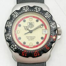 3AD5 TAG HEUER PROFESSIONAL 200m QUARTZ タグホイヤー 不動 現状品_画像5