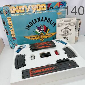 3AA22 INDY500 XS-125 AFX HO・SCALE RACING 外箱破れあり