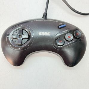 3AD144 SEGA セガ MEGA DRIVE 16-BIT HAA-2510 ゲーム機 コントローラー 中古 現状品の画像8