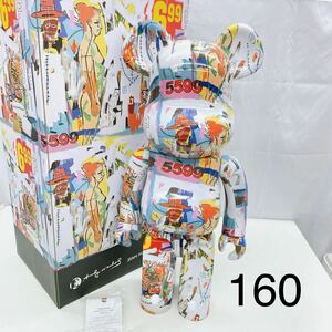 3AB114【極美品】BE@RBRICK 1000% Andy Warhol BASQUIAT #4 ベアブリック アンディ ウォーホル バスキア 現状品