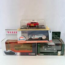 3AA74 ミニカー まとめ corgi 40th ミニクーパー bullitt 1968 Ford mustang gulf Porsche 917k トミカ TOMMY ルパン三世 トーマス その他_画像3