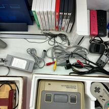 3AA135 ゲーム機まとめ PlayStation ファミコン SONY ソニー 任天堂 Nintendo Wii プレステ 中古 現状品 動作未確認_画像6