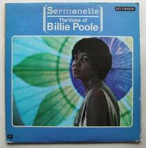 ◆ BILLIE POOLE / Sermonette ◆ Riverside RLP 425 (blue:BGP) ◆ V_画像1