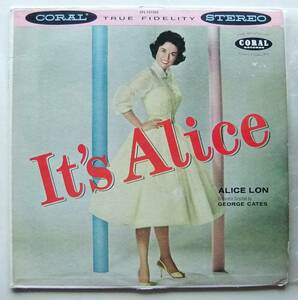 ◆ ALICE LON / It ' s Alice ◆ Coral CRL 757302 (red:dg) ◆