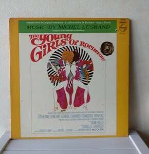 O.S.T.（MICHEL LEGRAND）/ THE YOUNG GIRLS OF ROCHEFORT LPレコード ロシュフォールの恋人たち ミッシェル・ルグラン 見開きジャケット