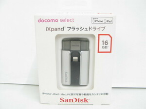 iXpand フラッシュドライブ SanDisk 16GB サンディスク 新品 未開封【SDIX016】