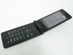 ドコモ SH-02L AQUOS ケータイ ブラック 【M2966】