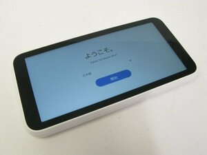 au SCR01 Galaxy 5G Mobile Wi-Fi ホワイト 美品 【M3052】