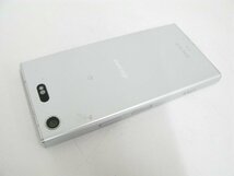 ドコモ SO-02K Xperia XZ1 Compact ホワイトシルバー 【M3067】_画像2