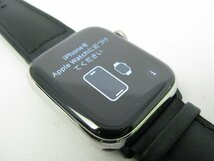 AppleWatch Series5 44mm 32GB LTE MWWF2J/A ステンレススチール 美品【R6290】_画像2