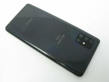 ドコモ SC-54A Galaxy A51 5G プリズムブリックスブラック【R6306】_画像2