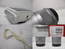 Canon/キヤノン ミラーレス一眼カメラ EOS M100 ダブルズームキット[EOSM100WH-WZK] ホワイト デジタルカメラ デジタル一眼(31-2-11)_画像9
