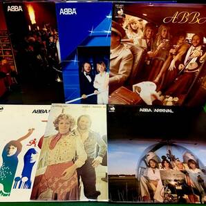 洋楽レコードまとめて/ABBA/アバ/ARRIVAL/WATERLOO/Super Trouper/The Visitors/その他の画像1