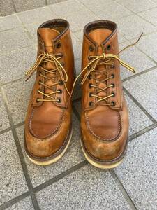 送料込み　レッドウイング　875 8D アイリッシュセッター　モックトゥ　redwing ブーツ