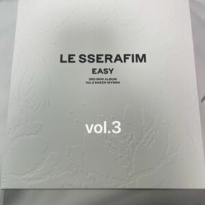 LE SSERAFIM EASY vol.3 アルバム