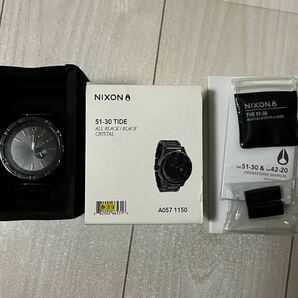 [美中古] 定価６万以上 ニクソン NIXON 51-30 TIDE 腕時計 A057-1150 スイス製 Swiss Made 本格ダイバーズウォッチ 電池交換済み の画像8