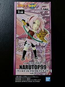 即決 バンプレスト NARUTO ナルト NARUTOP 99 ワールド コレクタブル フィギュア vol. 4 春野サクラ プライズ 