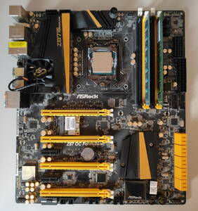 Asrock z87 oc formula i5 4570 メモリ12GB　動作品