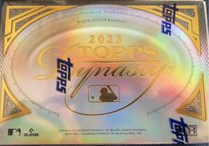 【新品未開封】MLB 2023 TOPPS DYNASTY BASEBALL HOBBY 1Box 大谷翔平 直筆サイン ラインナップ ボックス