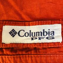 ビッグサイズ　コロンビア　Columbia XLくらい　コットン　フィッシングシャツ　ブリック_画像8
