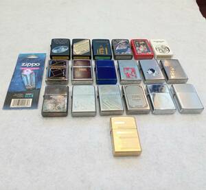 #1368【ZIPPO/19点セット/未使用品・使用品まとめ/現状品】ジッポー USA ヴィンテージ 現状渡し 中古品