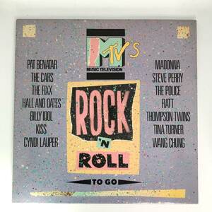 中古 USル盤 レコード MTV's Rock 'N Roll To Go Elektra 60399-1-E 80's Madonna Cyndi Lauper The Police Tina Turner - B