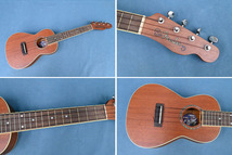 HO16 超美品 Fender フェンダー ウクレレ UKULELE MINO'AKA ソフトケース_画像3