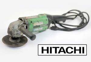 [動作OK] 日立工機 HITACHI ハイコーキ HIKOKI 電気ディスクグラインダー 詳細不明 全長約500mm 単相100V 50/60H 研磨 研削作業 レンチ欠品