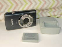 Canon IXY 10S 動作品 タッチパネル 充電器,バッテリー付き 1410万画素CCD_画像1
