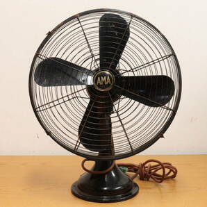 M 昭和レトロ 尼崎精工 ELECTRIC FAN A.C. 扇風機 ジャンクの画像2