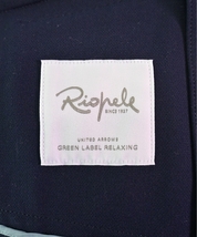 green label relaxing ノーカラージャケット レディース グリーンレーベルリラクシング 中古　古着_画像3