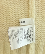 nop de nod ベスト/ノースリーブ レディース ノップドゥノッド 中古　古着_画像3