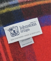 Johnstons マフラー メンズ ジョンストンズ 中古　古着_画像3