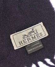 HERMES マフラー メンズ エルメス 中古　古着_画像4