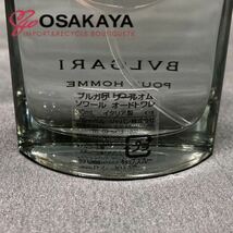 使用わずか BVLGARI プールオム ソワール オードトワレ 30ml メンズ ブルガリ フレグランス 香水 ダージリン ベルガモット ウッド_画像3