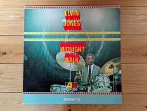 USオリジナル/Atlantic1485/Midnight Walk /Elvin Jones/ MONO/モノラル/エルヴィン・ジョーンズ