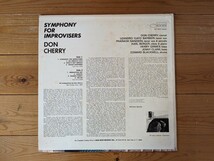 US LIBERTY盤/Don Cherry /Symphony For improvisers / Blue Note /Van Gelder刻印/ドン・チェリー/ブルーノート/BST84247_画像2