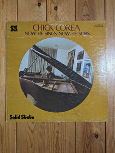 US・青黒ラベル盤/CHICK COREA /NOW HE SINGS - NOW HE SOBS /チック・コリア/ROY HAYNES / MIROSLAV VITOUS