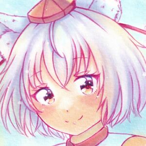 同人 手描きイラスト 犬走椛 さくらもみじ 東方Project 原画 B5